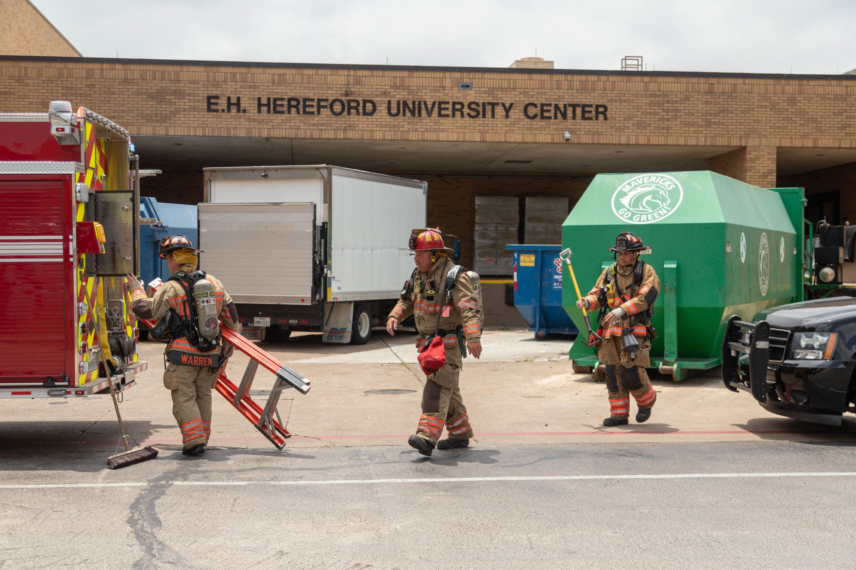 University Center evacuated because of smoke